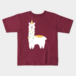 Party Llama Kids T-Shirt